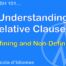 Understanding relative Clauses